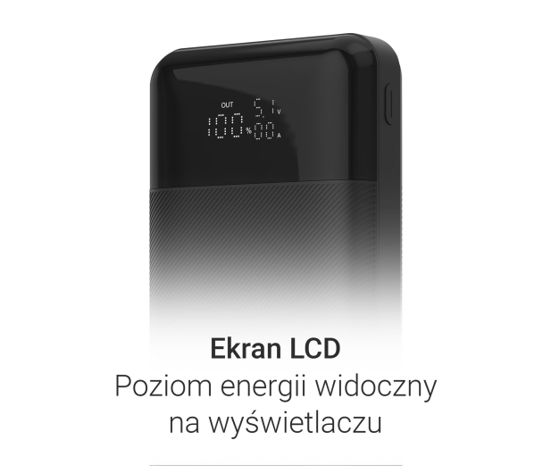 Silver Monkey Powerbank Smart 10 000 mAh 22.5W Czarny - 1481422 - zdjęcie 8